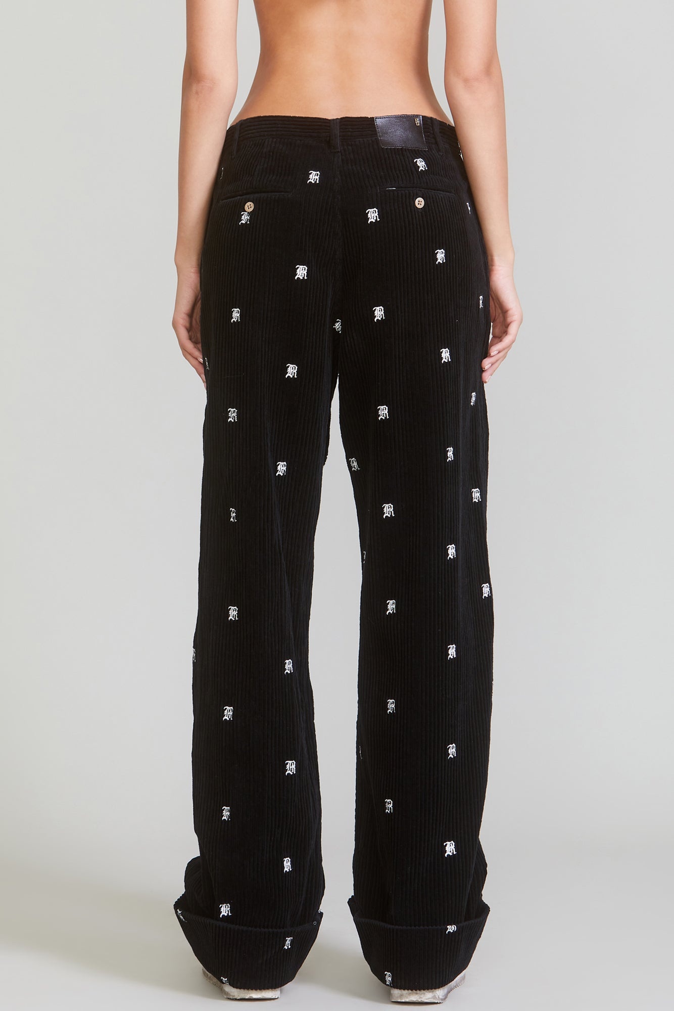 R13 ALLOVER CHINO - BLACK - 3