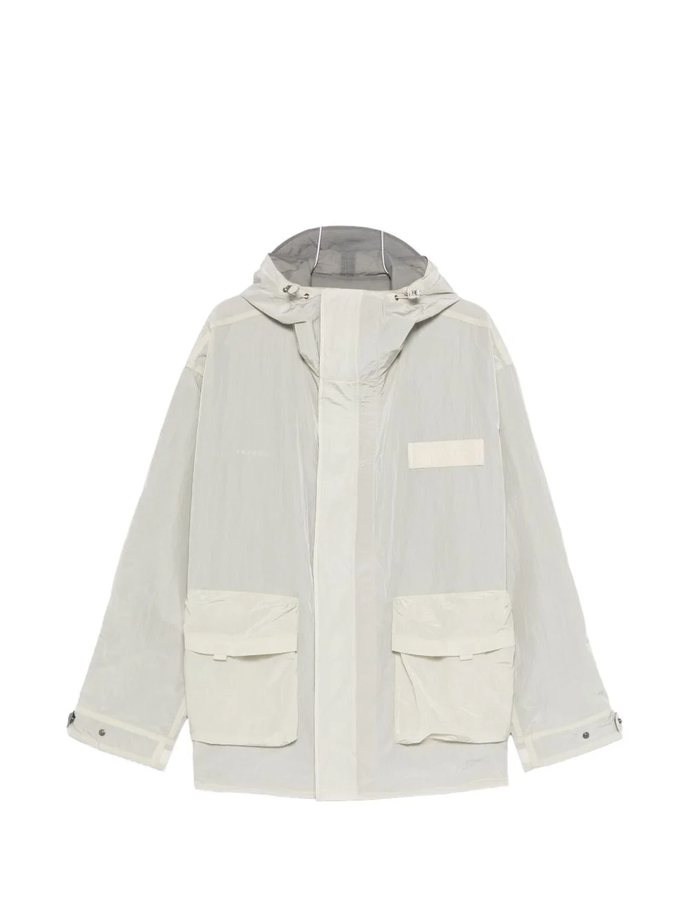 reversible pocketed hooded jacket - 1