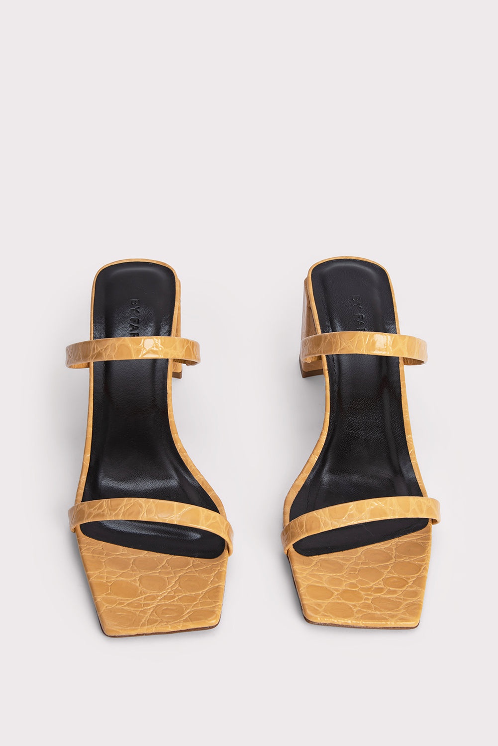Tanya Biscuit Circular Croco Embossed Leather - 7