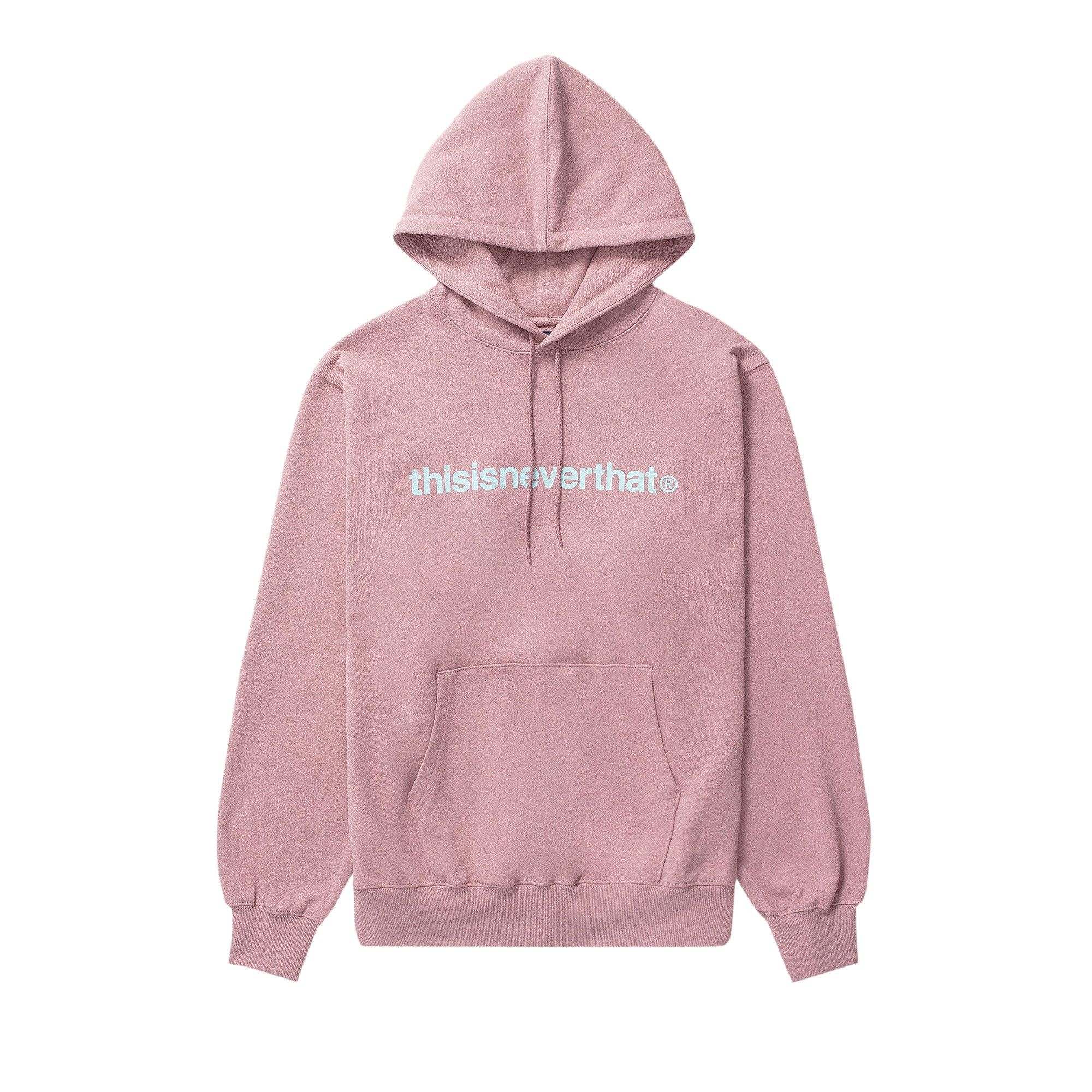 thisisneverthat T-Logo LT Hoodie 'Dusty Pink' - 1