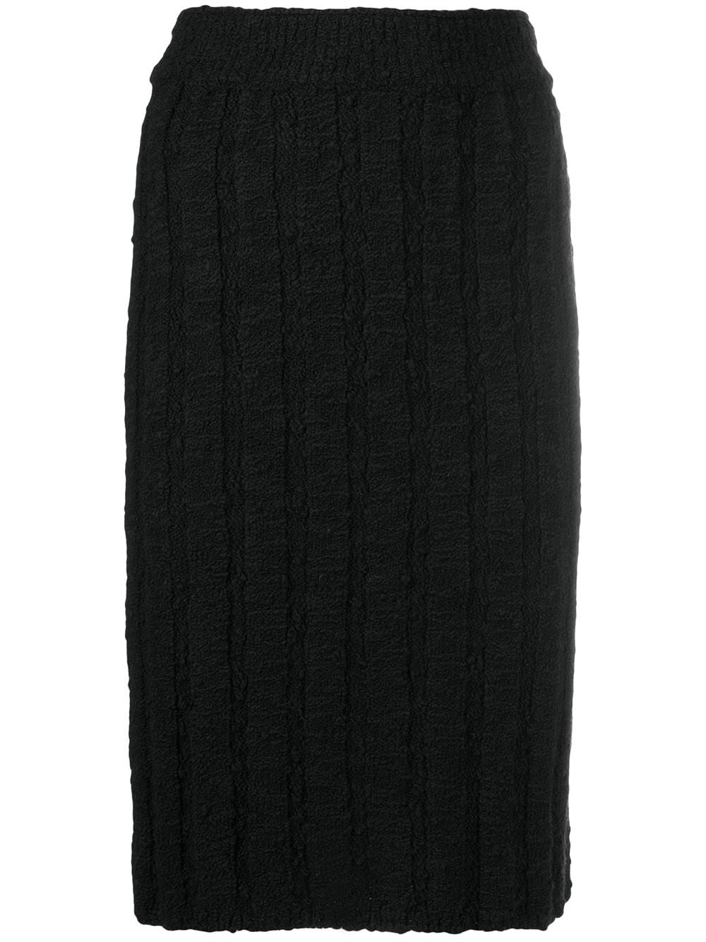 knit pencil skirt - 1