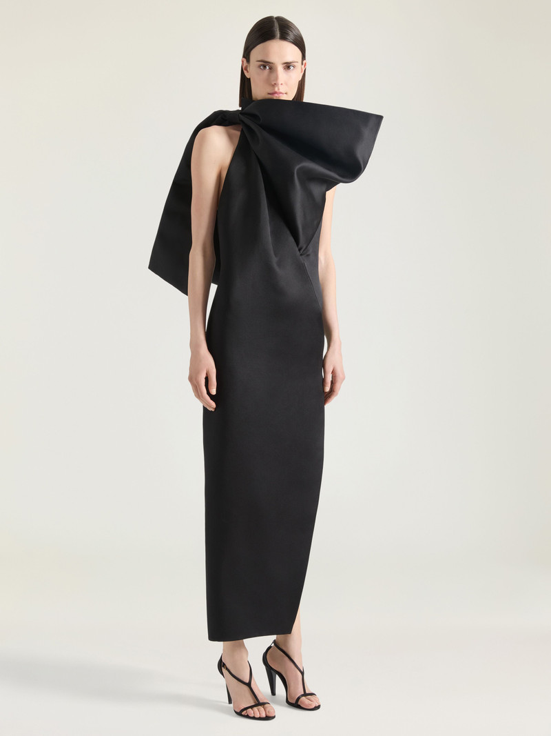 Givenchy EVENING DRESS IN SATIN WITH BOW DETAIL outlook