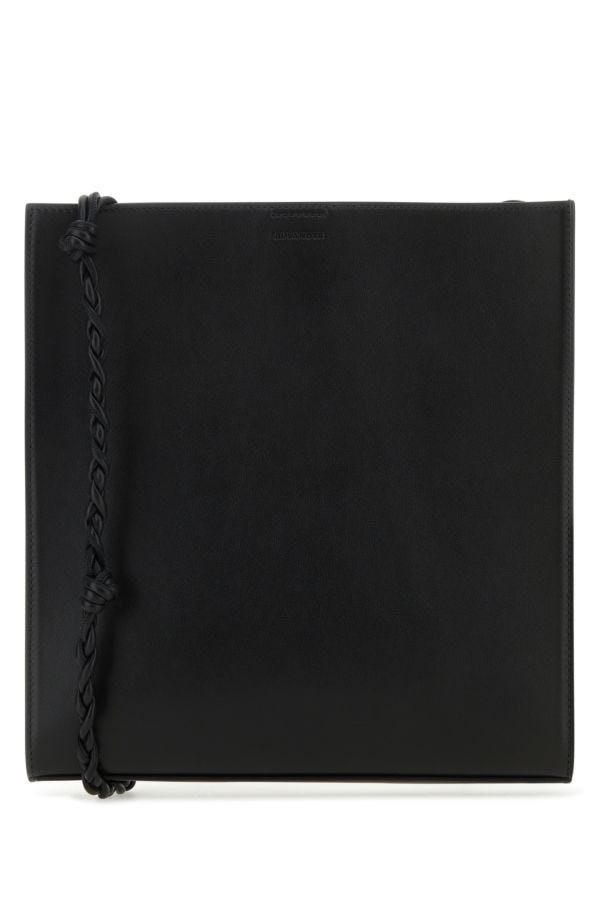 Black leather Tangle shoulder bag - 1