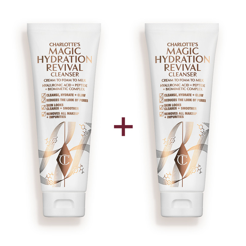 CHARLOTTE’S MAGIC HYDRATION REVIVAL CLEANSER DUO Limited Time Offer 1