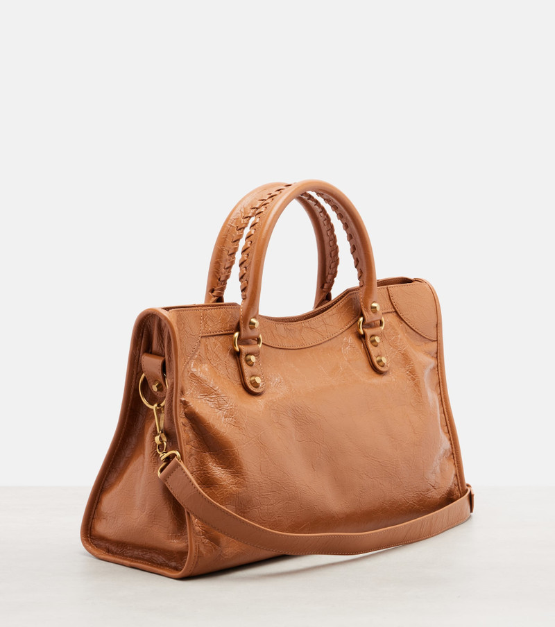 BALENCIAGA Le City Medium leather tote bag outlook
