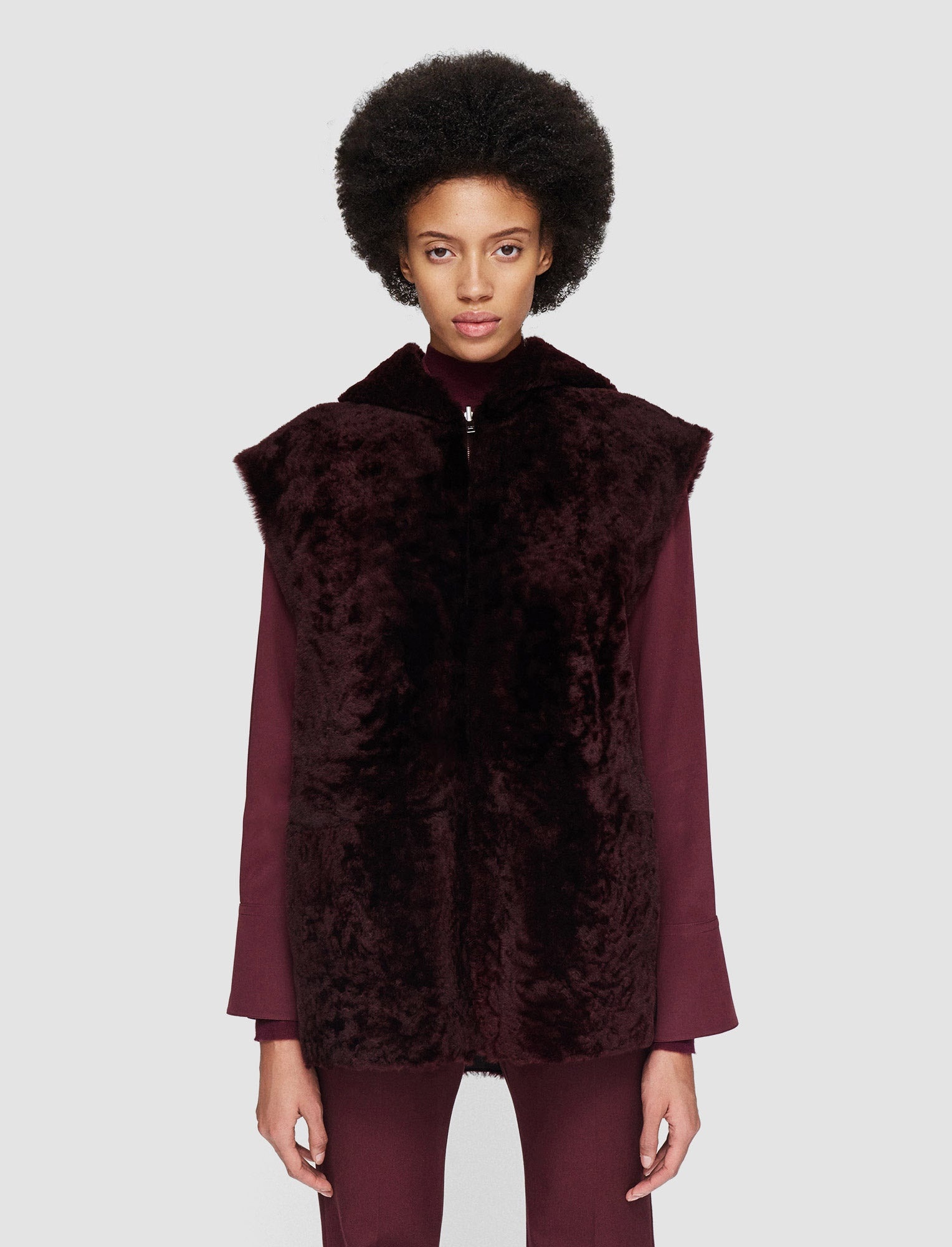 Reversible Shearling Dantec Gilet - 3