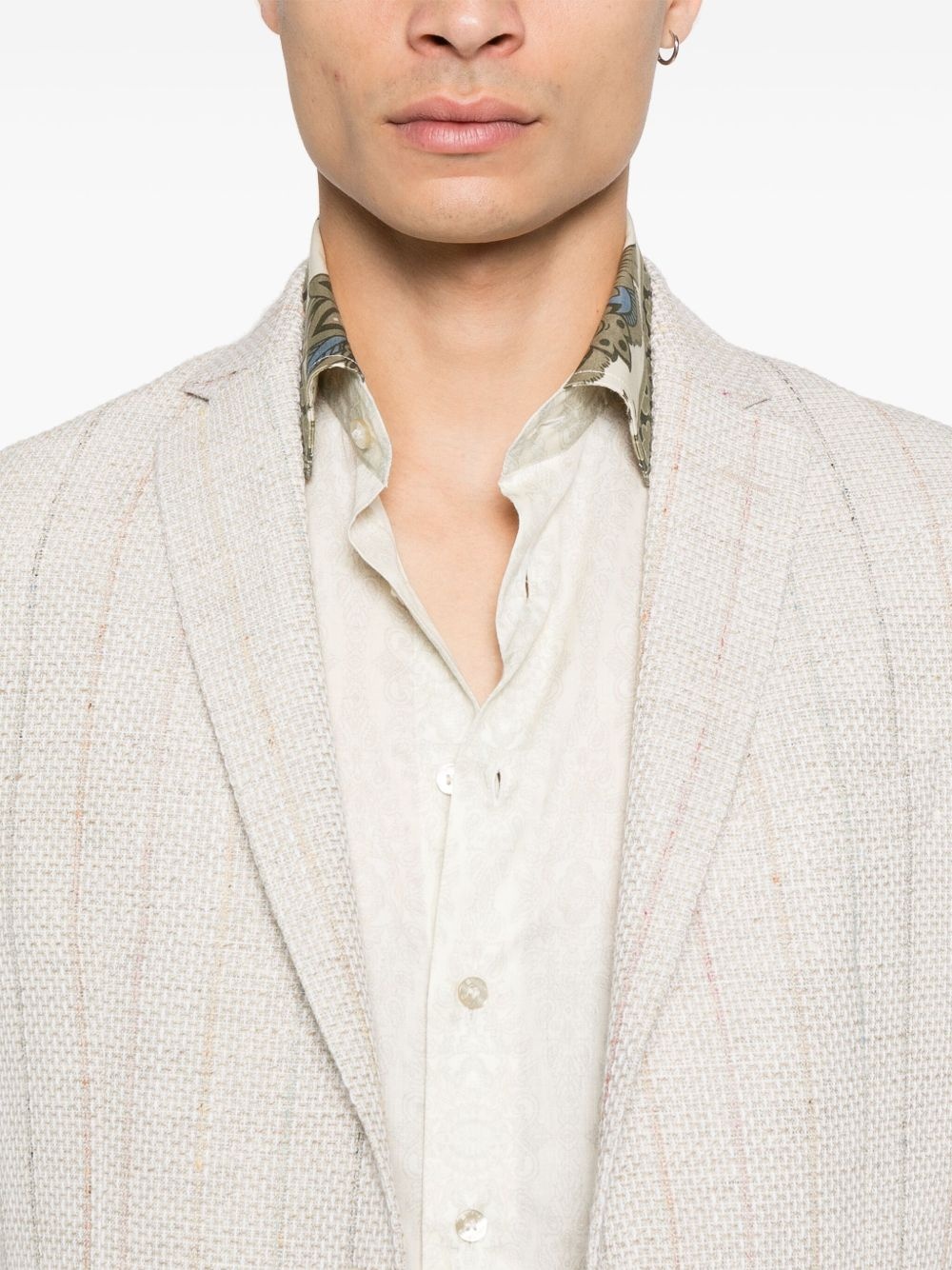 pinstripe blazer - 5