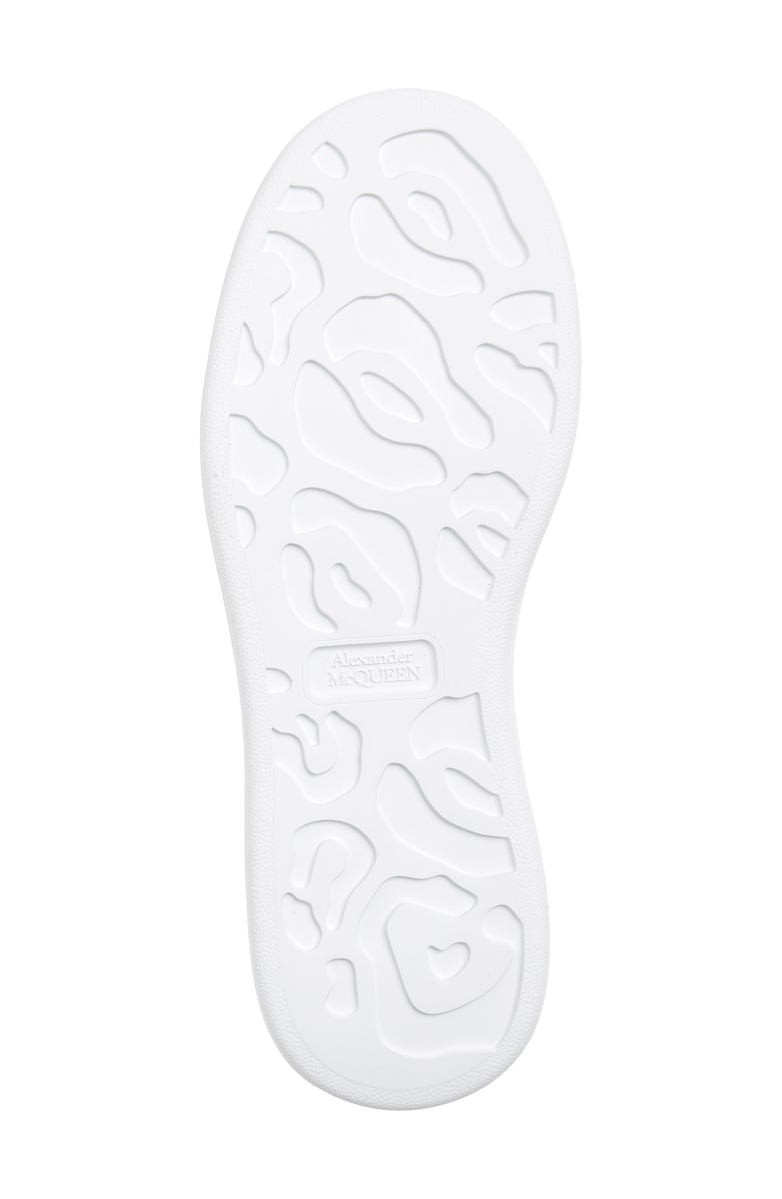 McQueen Oversized Sneaker in White/Lust Red at Nordstrom - 6