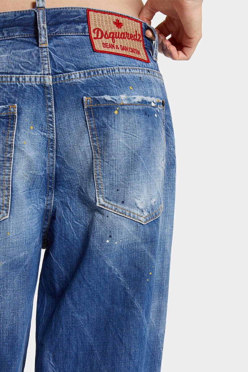 LIGHT CLEAN BABY BLUE WASH TRAVELLER JEANS - 6