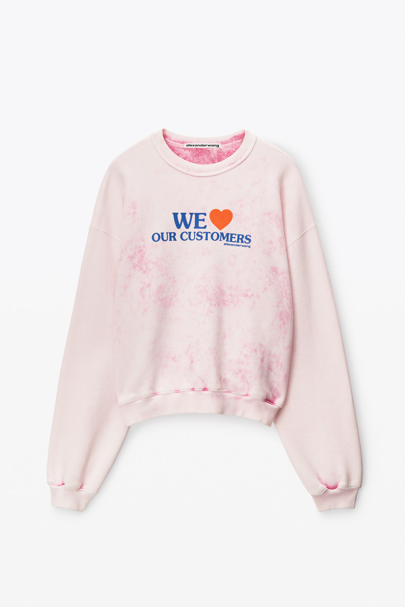 Love Our Customers Sweatshirt - 1
