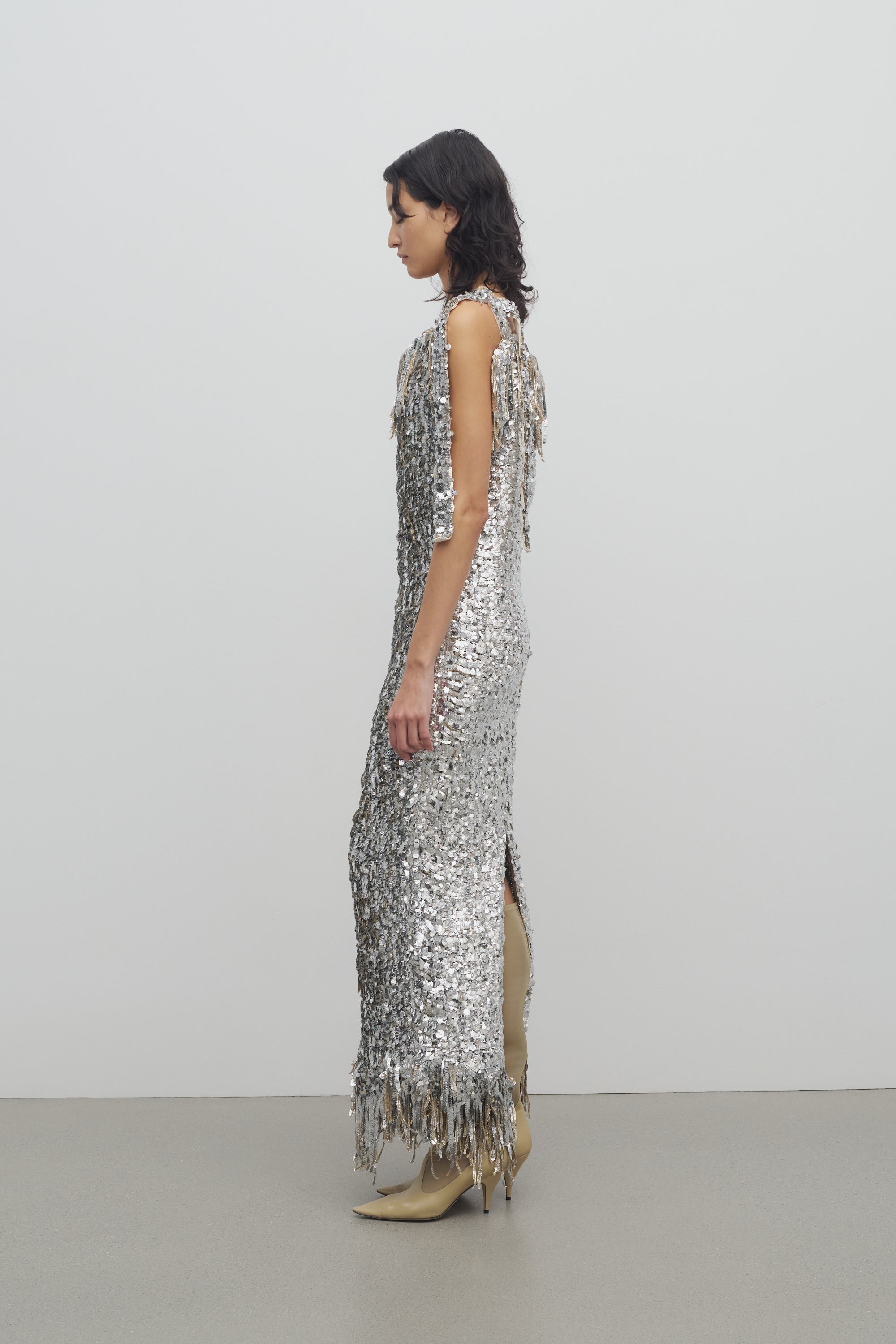 Giulietta Dress in Embroidered Tulle - 4
