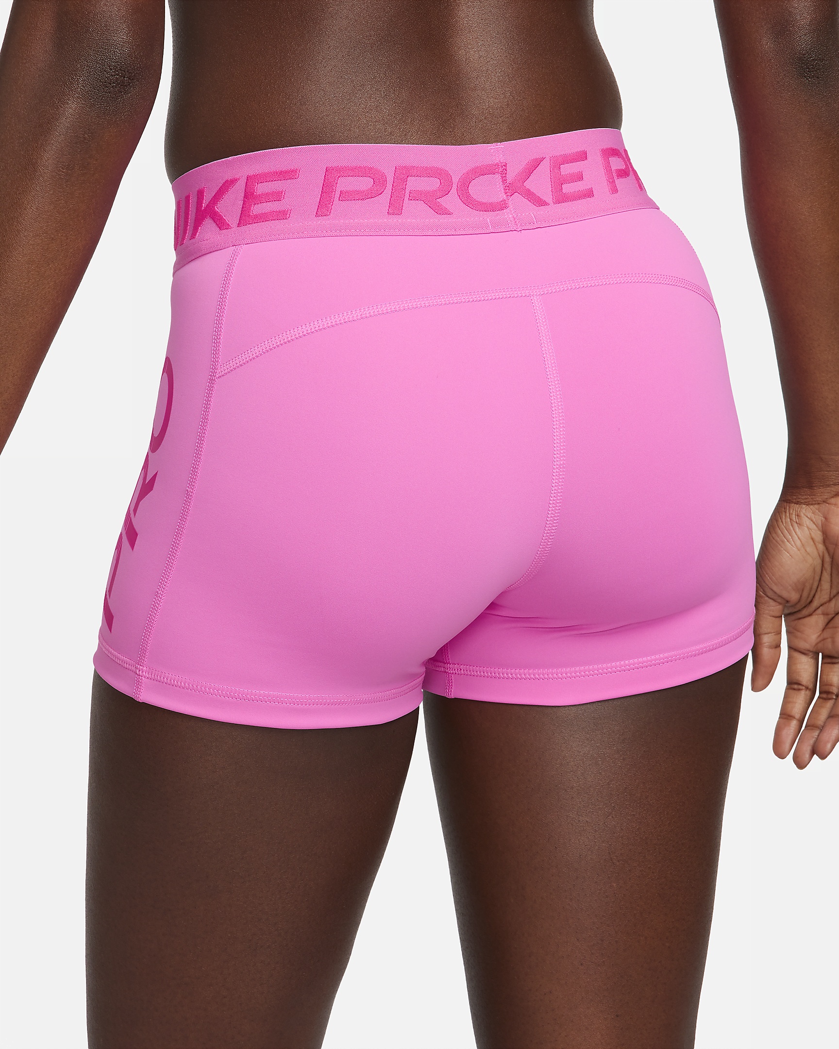 Nike Pro Women's Mid-Rise 3" Graphic Shorts - 3