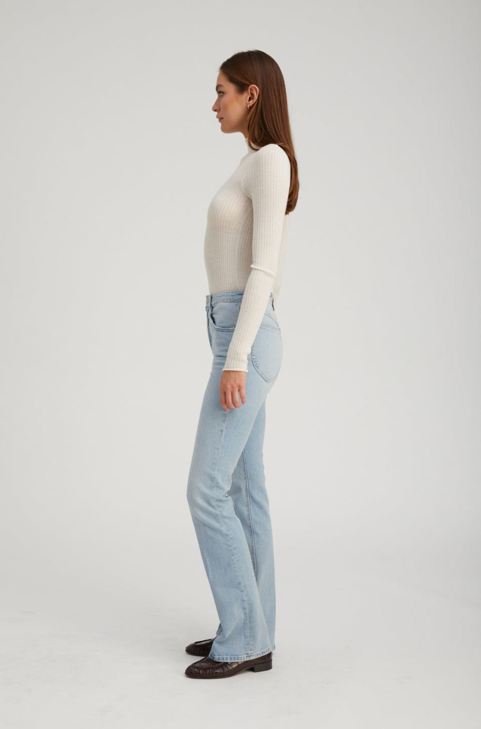 FRANÇOISE MICRO FLARE DENIM - 5
