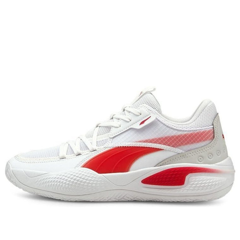 PUMA Court Rider Team 'White High Risk Red' 195660-01 - 1