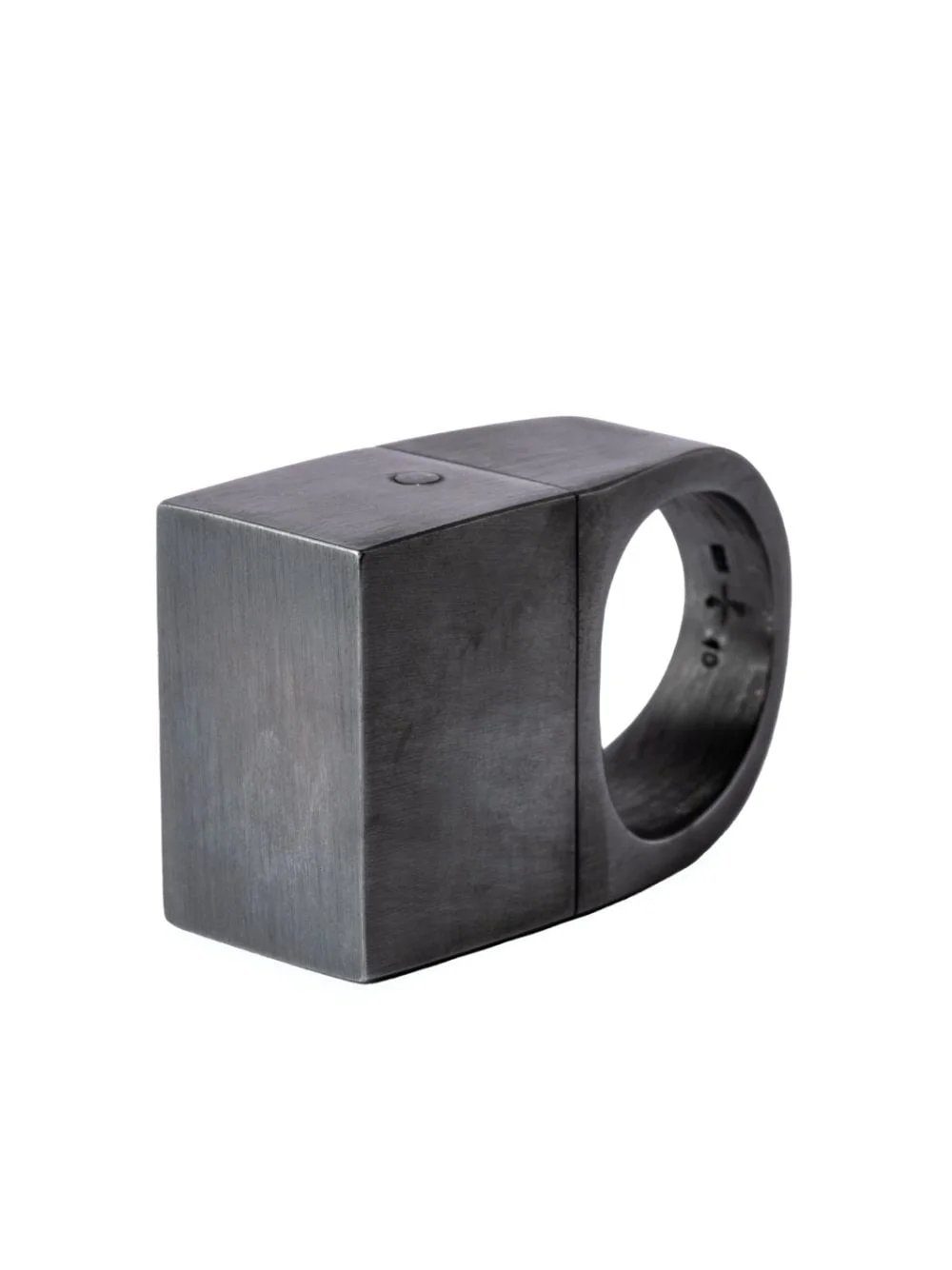 Geo sterling-silver ring - 1