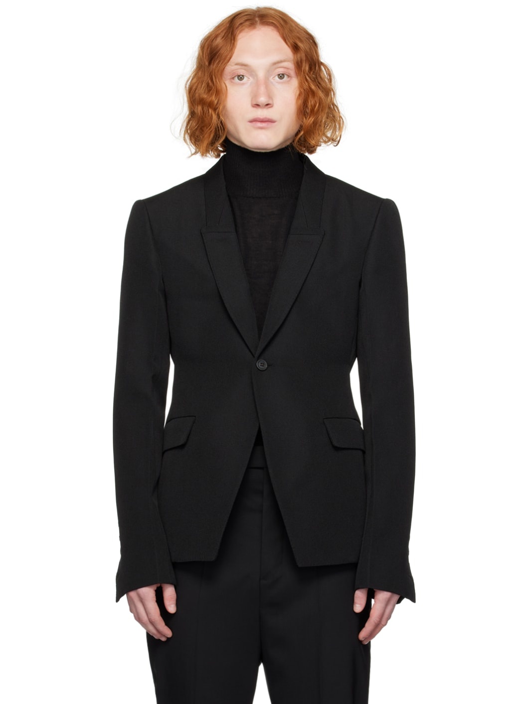 Black 73CMS Blazer - 1