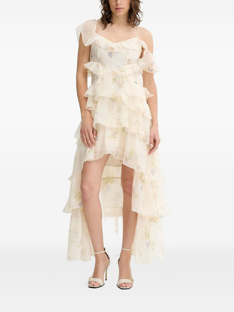 floral-print ruffled dress 1