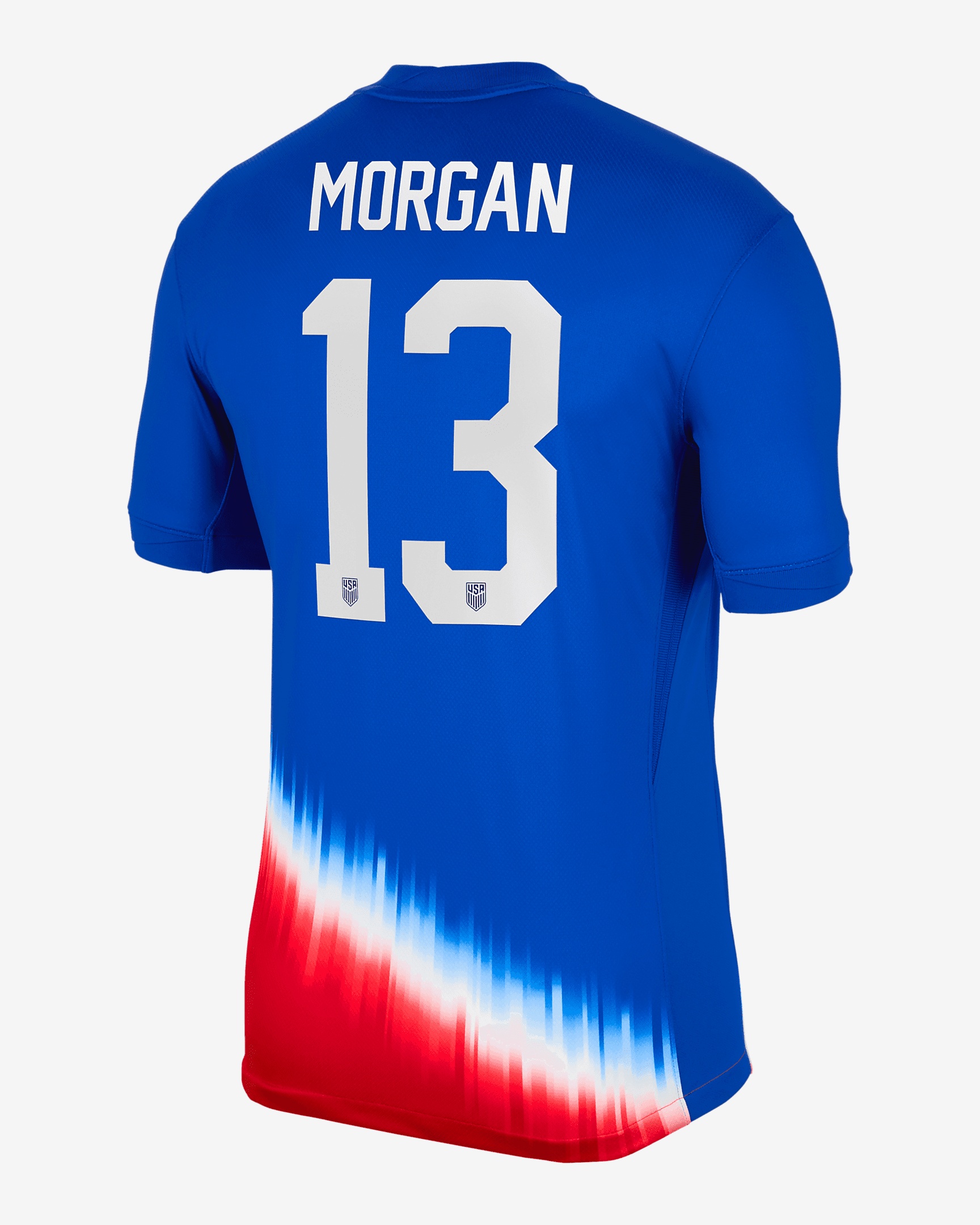 Alex Morgan USWNT 2024 Stadium Away Nike Men's Dri-FIT Soccer Jersey - 2