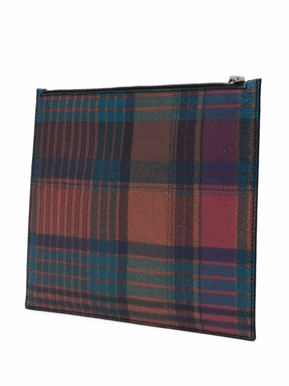 tartan-check Ipad Holder - 3