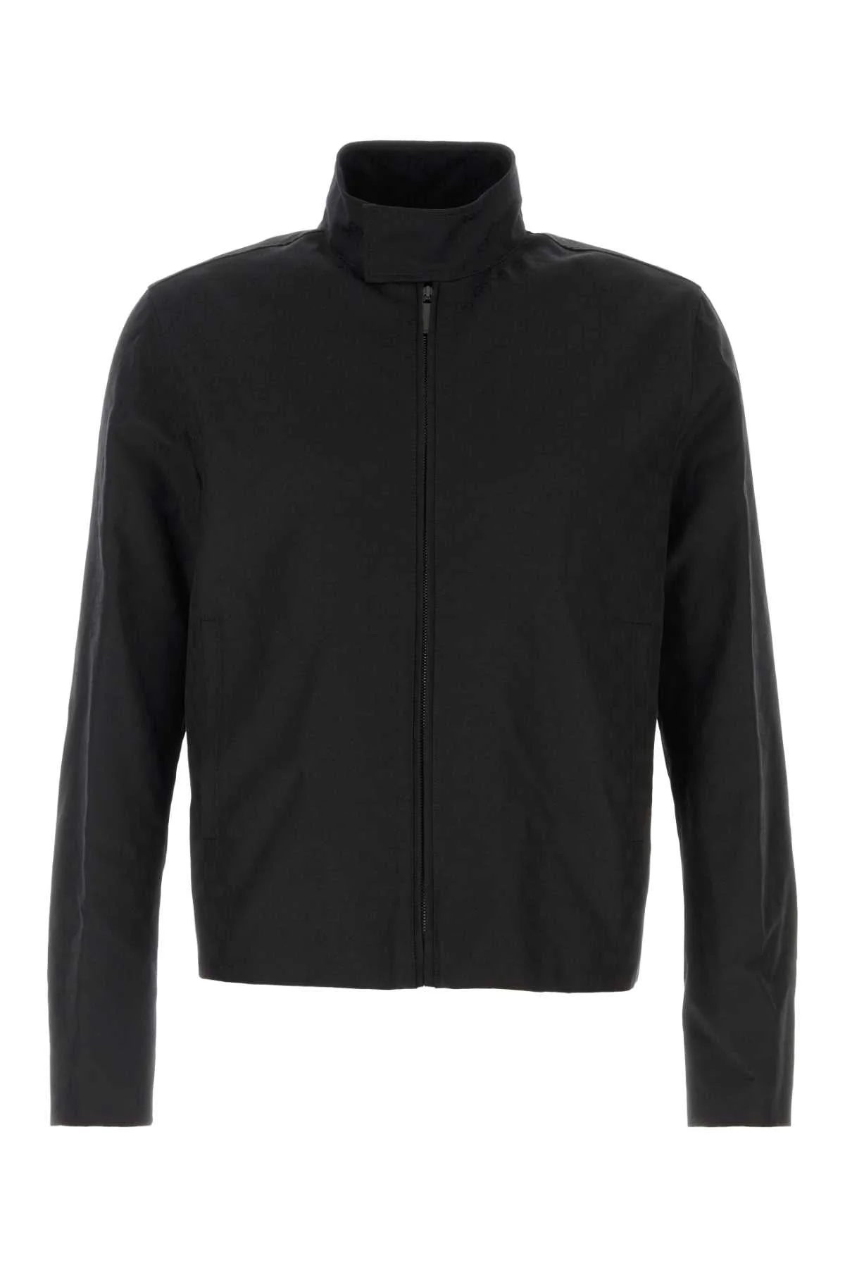 Gucci Men Black Gg Cotton Jacket - 1