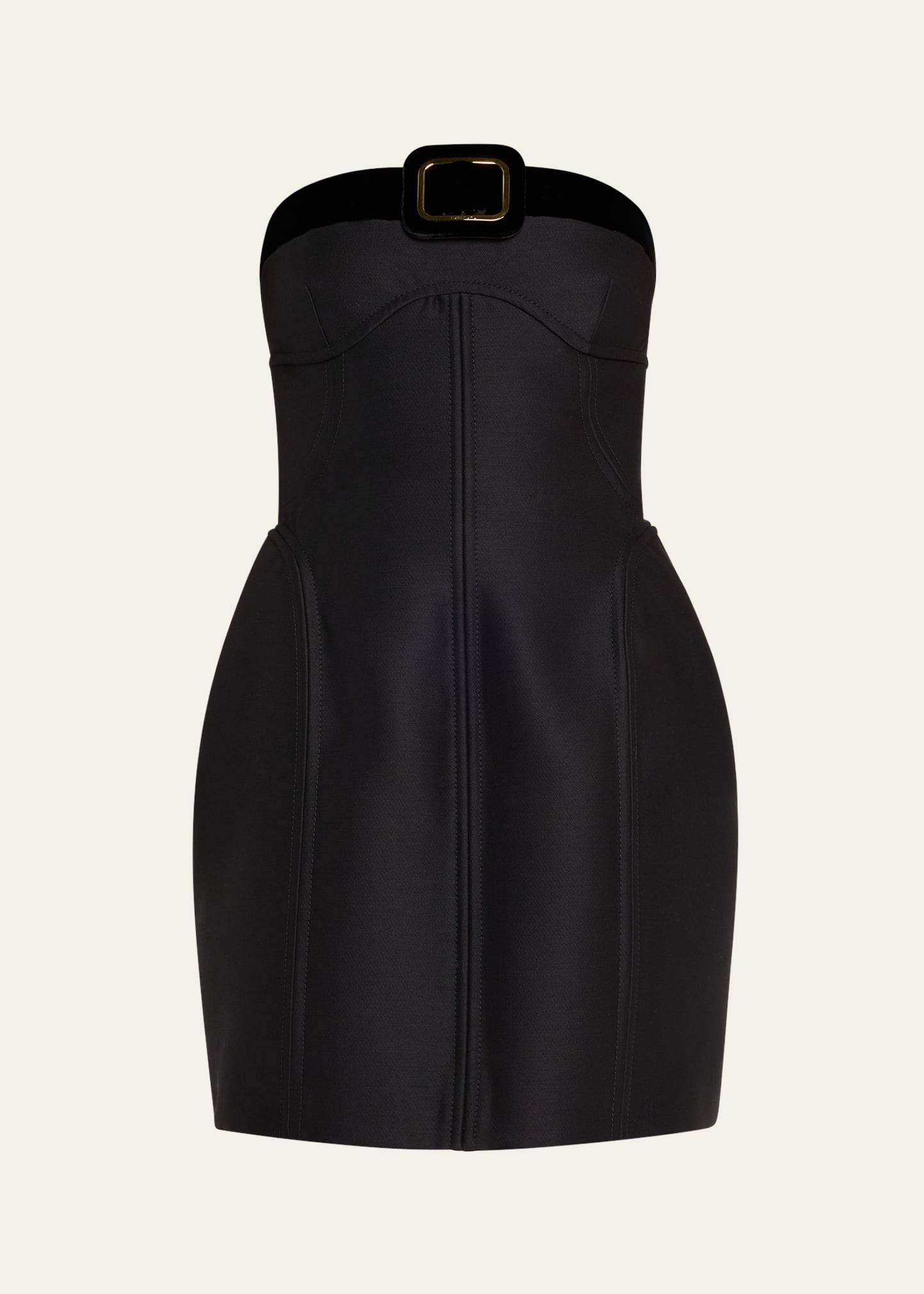 Strapless Sculpted Mini Dress - 1