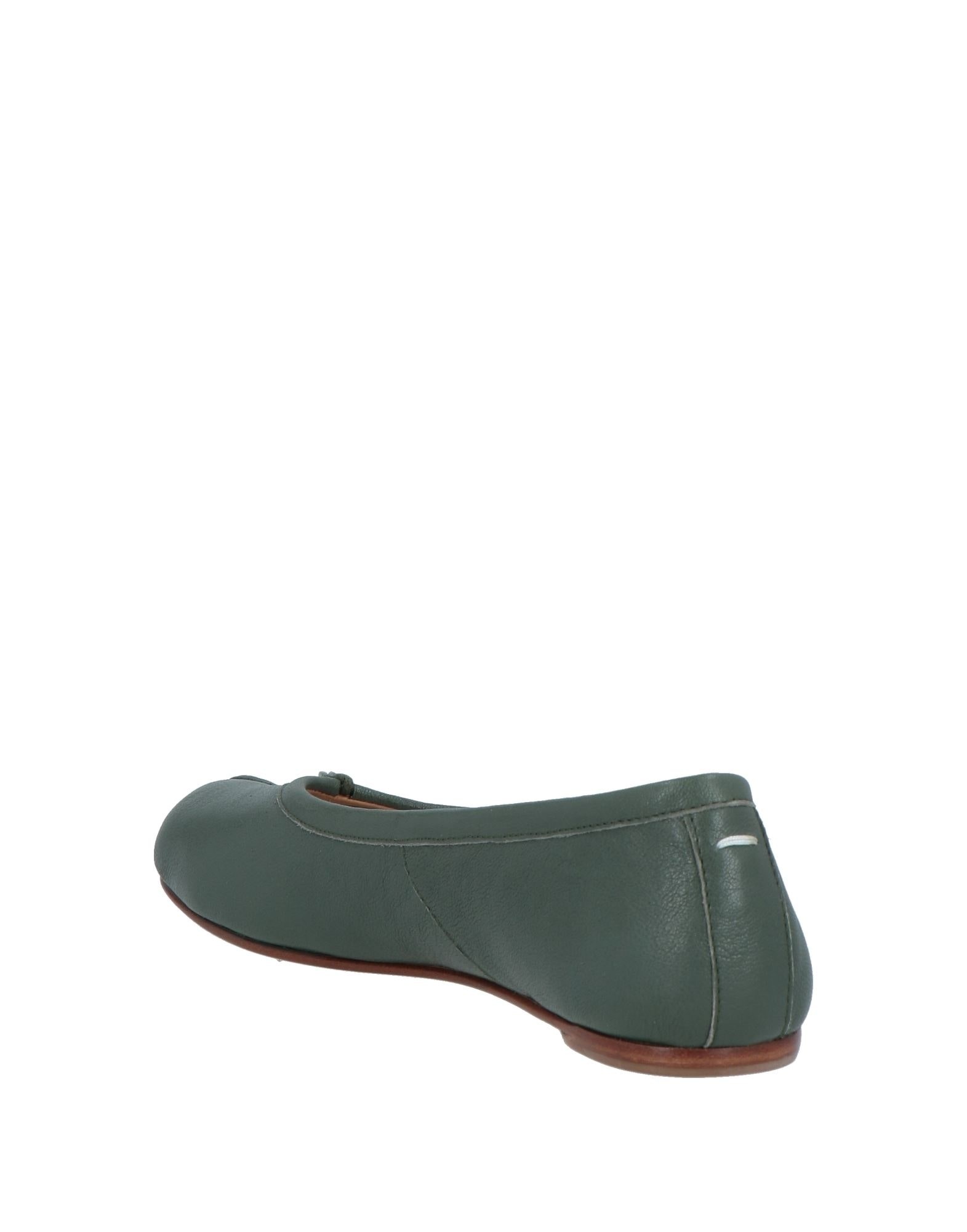 Military green Women's Ballet Flats - 3