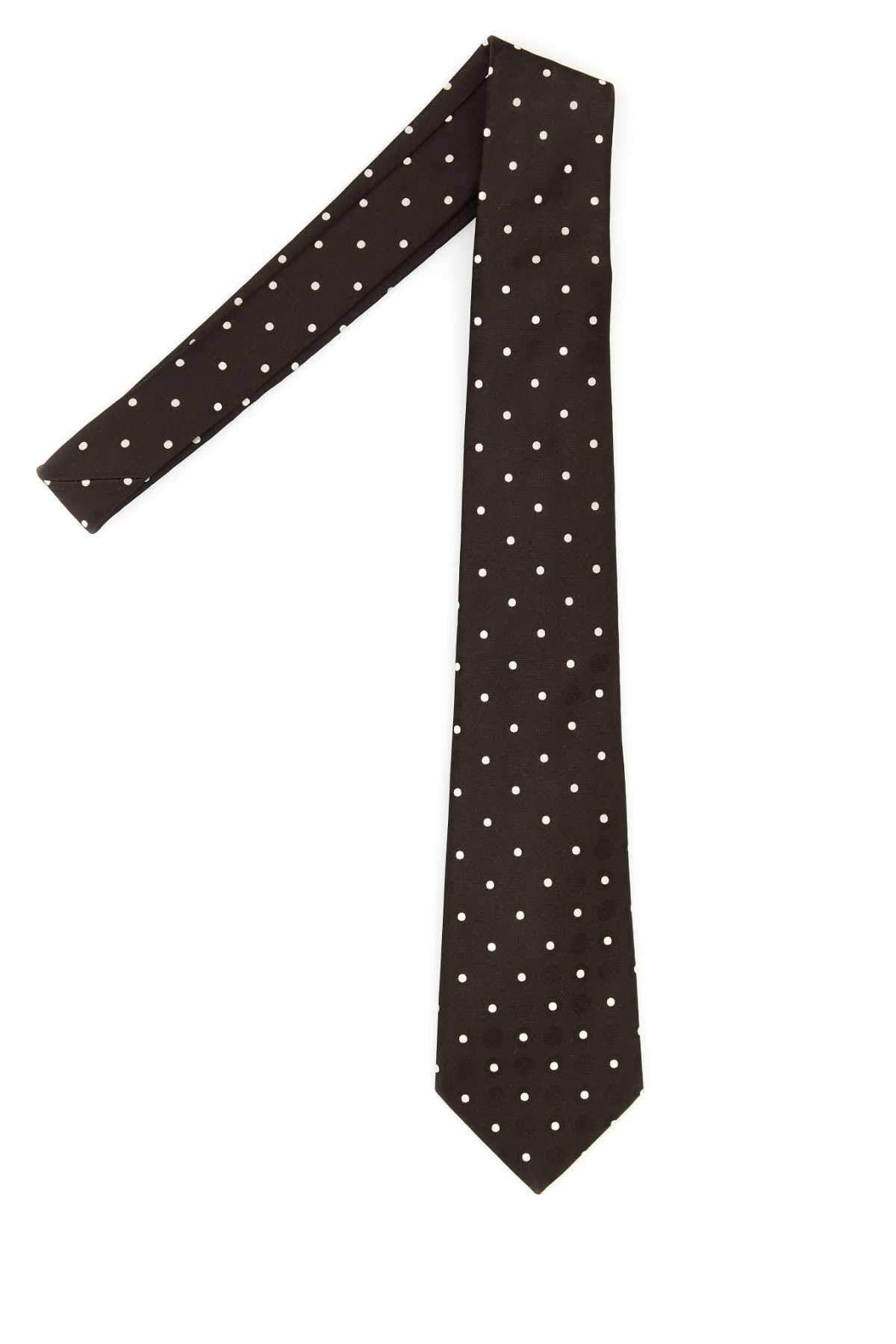 Saint Laurent Women Embroidered Satin Tie - 2