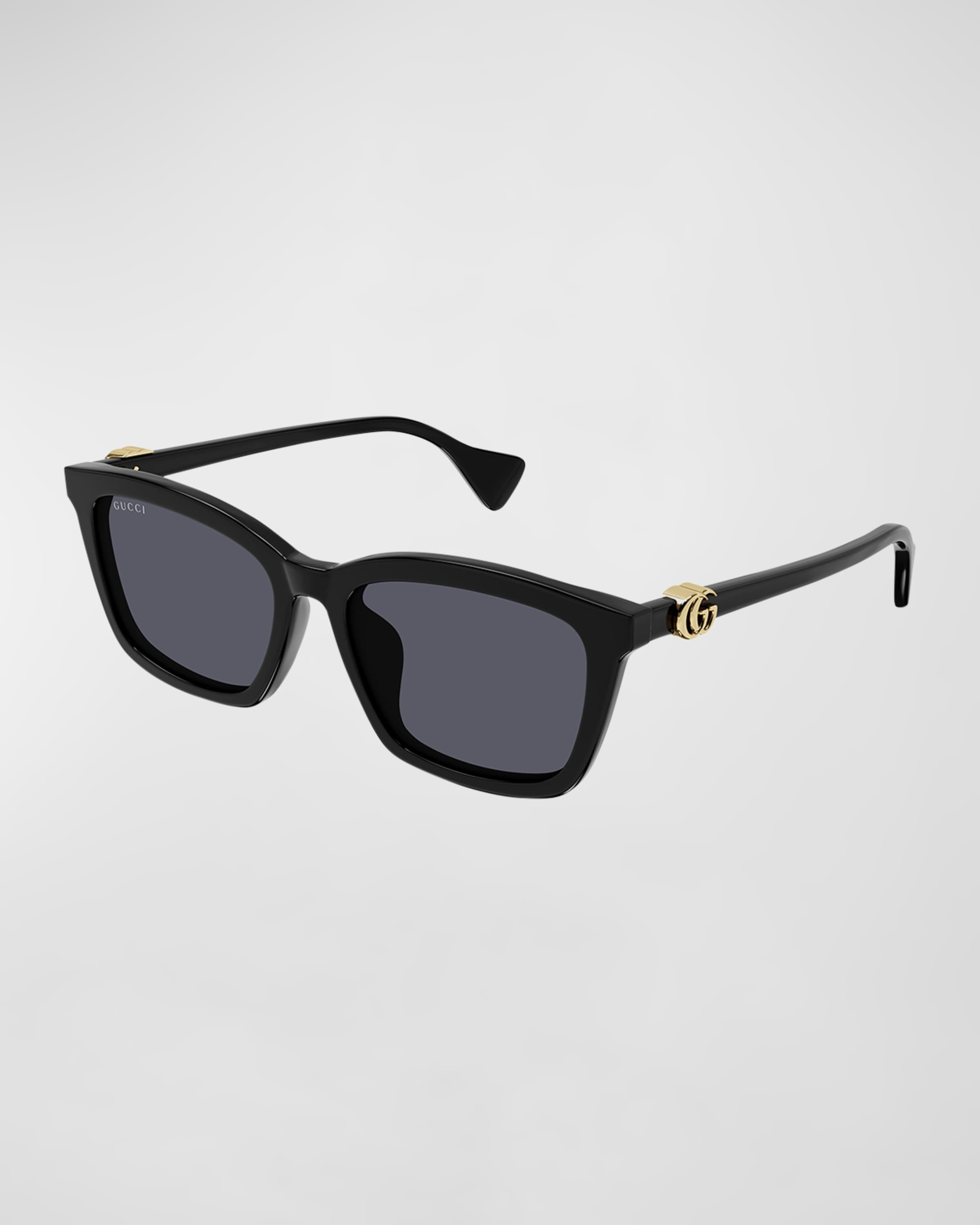 GG Acetate Rectangle Sunglasses - 1