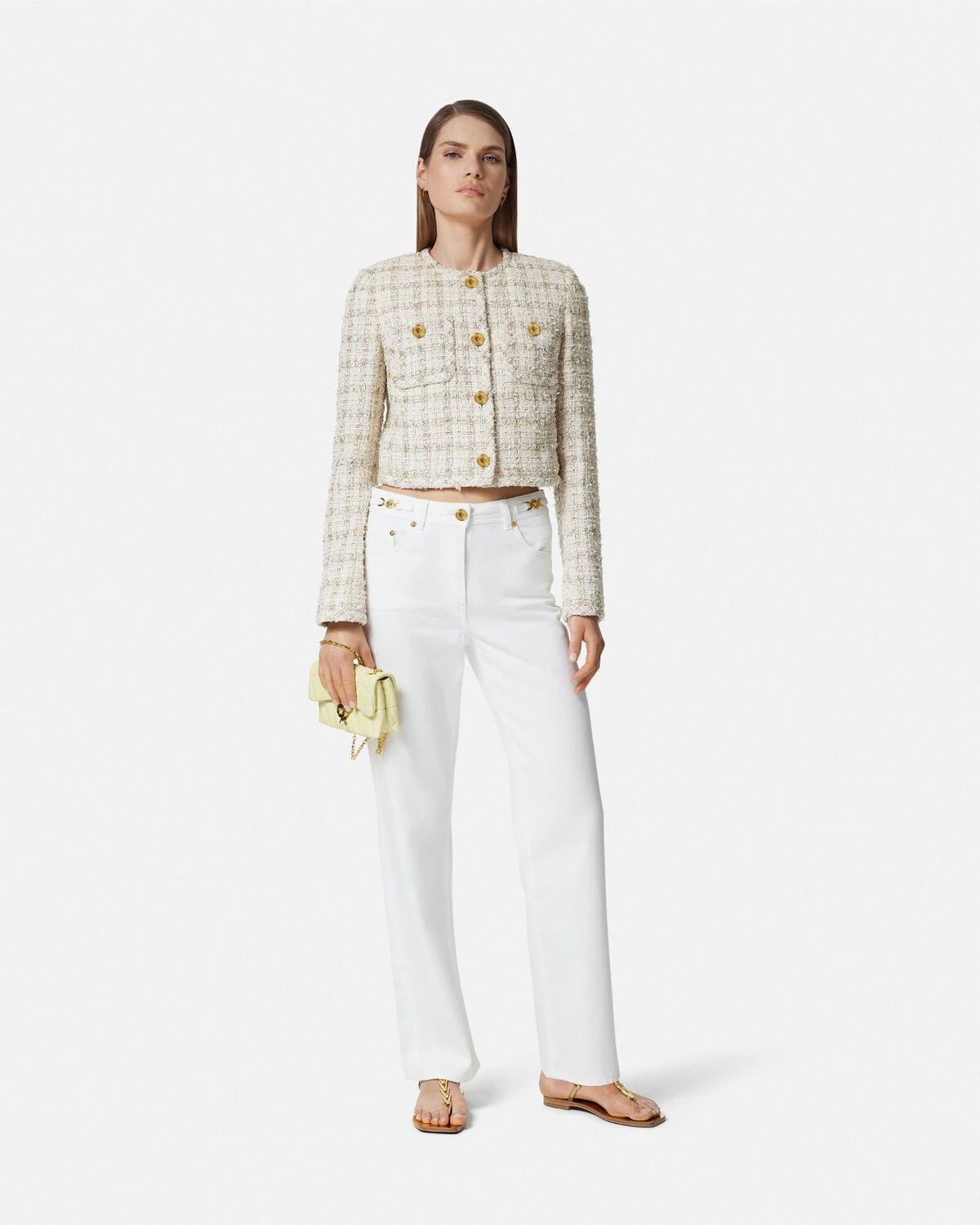 Tweed Cardigan Jacket - 2