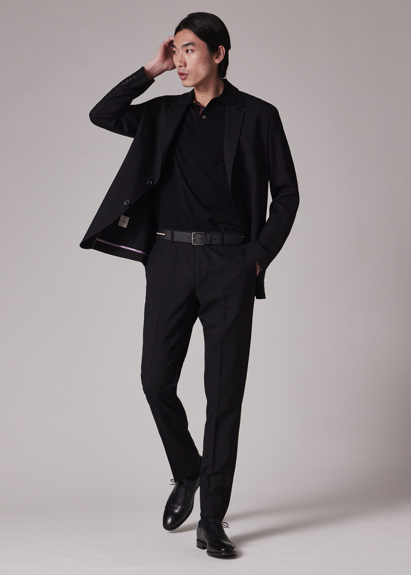 A Suit To Travel In - Black Wool Unlined Blazer 11