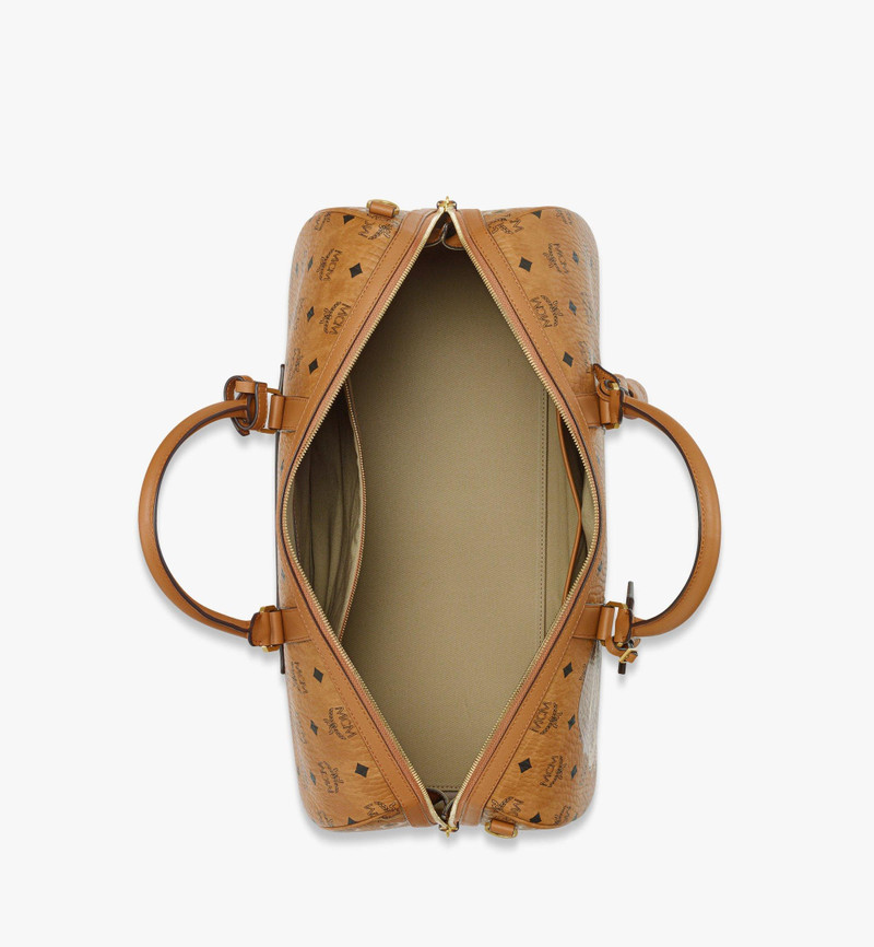 MCM x BAPE Ottomar Weekender Bag in Visetos 3