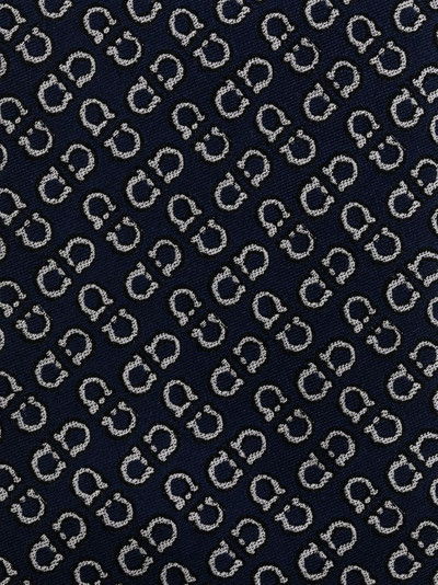 Salvatore Ferragamo Gancini-pattern tie outlook