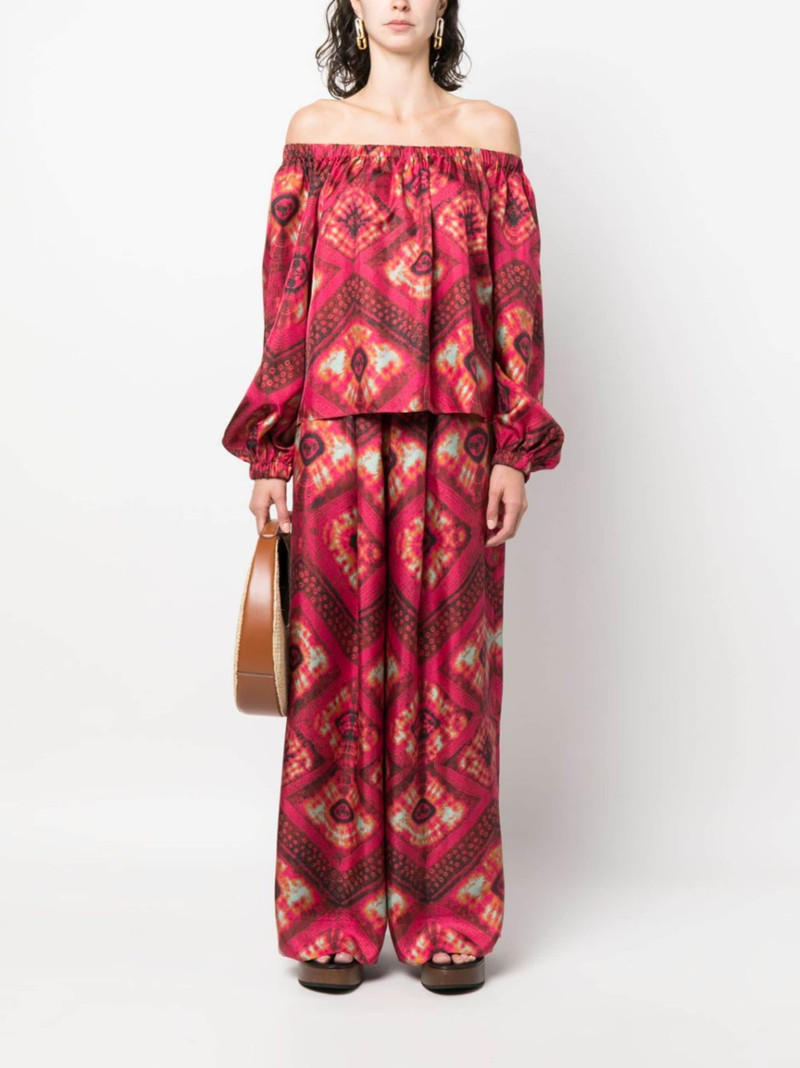 ULLA JOHNSON Clemence wide-leg trousers outlook