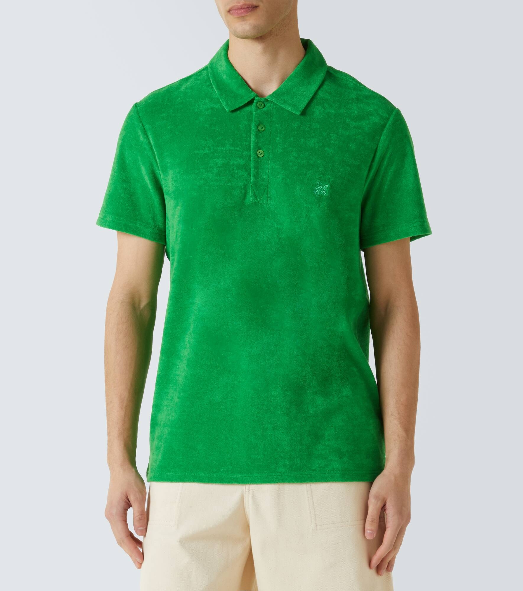 Phoenix cotton-blend polo shirt - 3