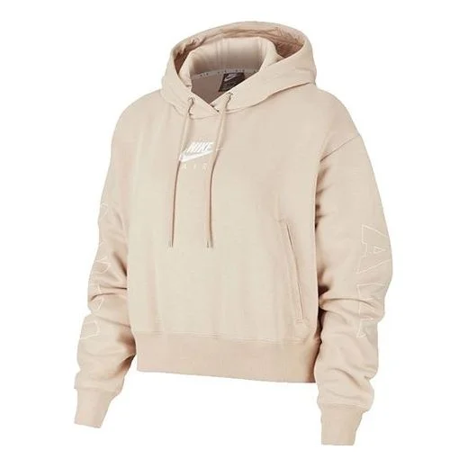 (WMNS) Nike Air Fleece Hoodie 'Pink' CJ3083-287 - 1
