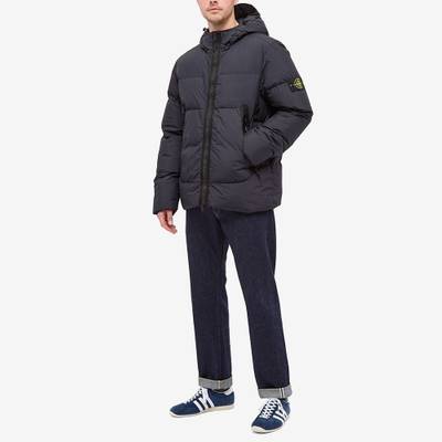 Stone Island Stone Island Garment Dyed Crinkle Reps Hooded Down Jacket outlook