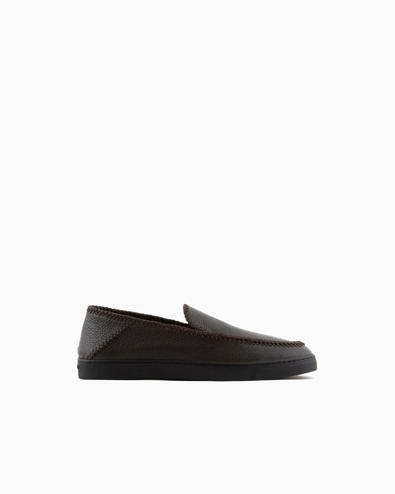 Galleria 3 deerskin slip-ons with threading - 1