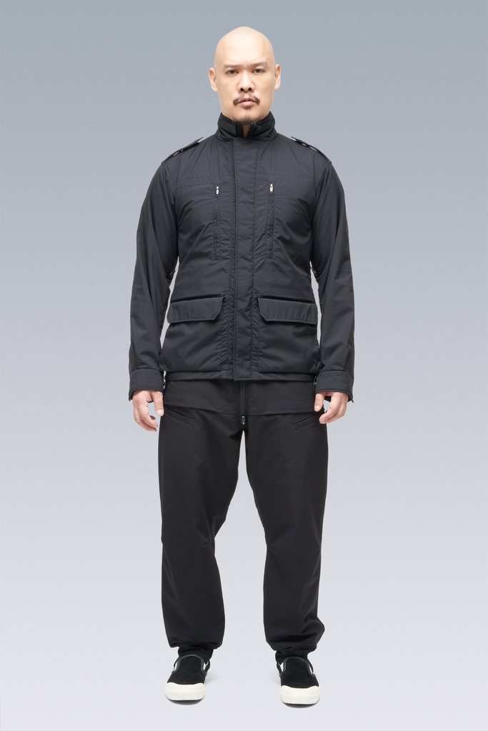 J3-HY Hybrid Construction Windstopper® Polartec® Alpha® / Powerstretch® Modular Jacket Black/Black - 1