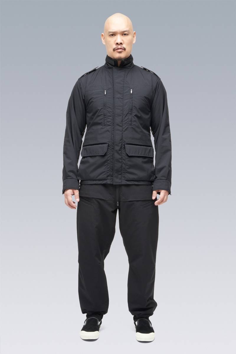 J3-HY Hybrid Construction Windstopper® Polartec® Alpha® / Powerstretch® Modular Jacket Black/Black 1