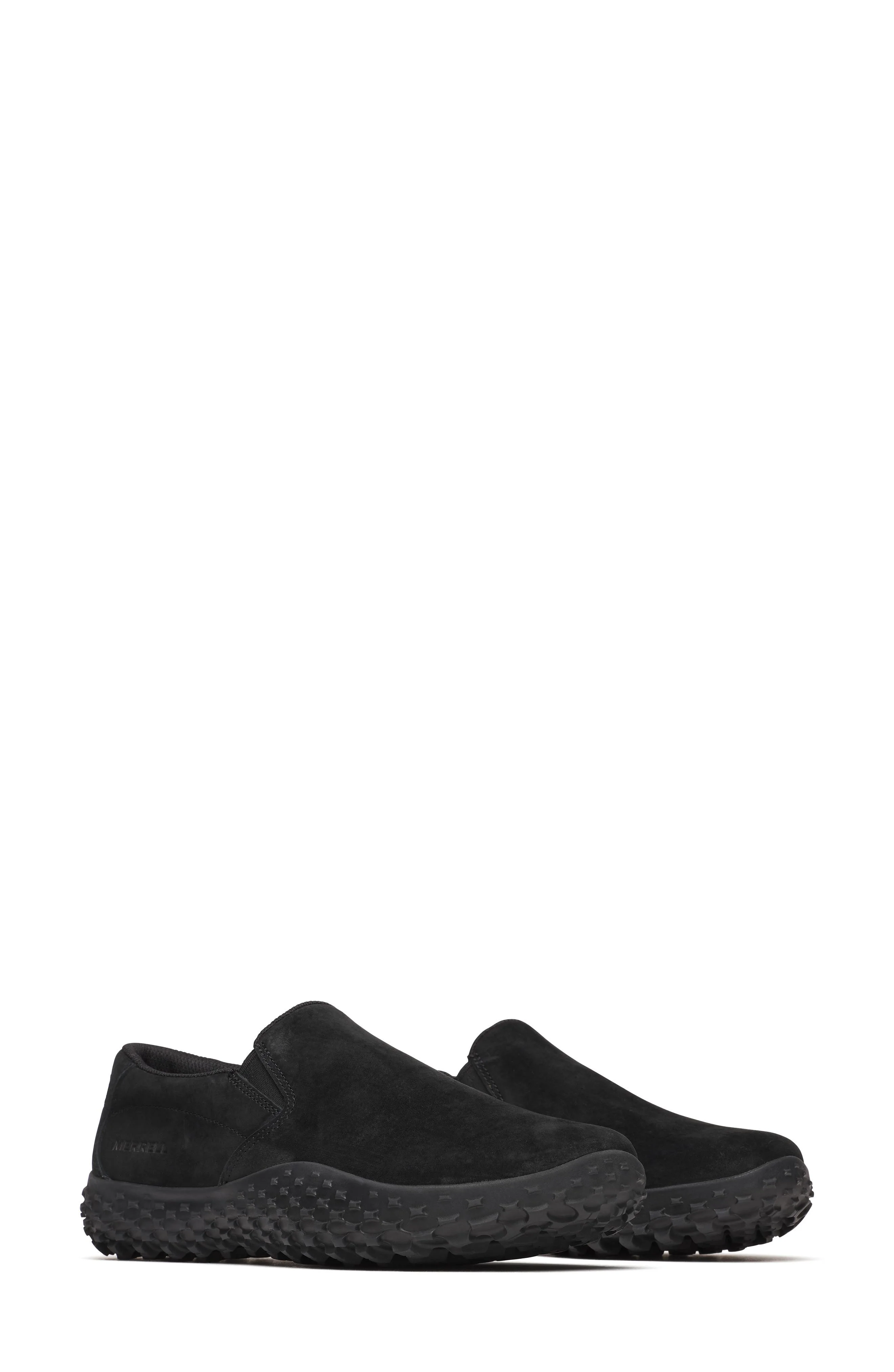 Merrell Wrapt Slip-on Waterproof Hiking Sneaker in Black at Nordstrom - 1