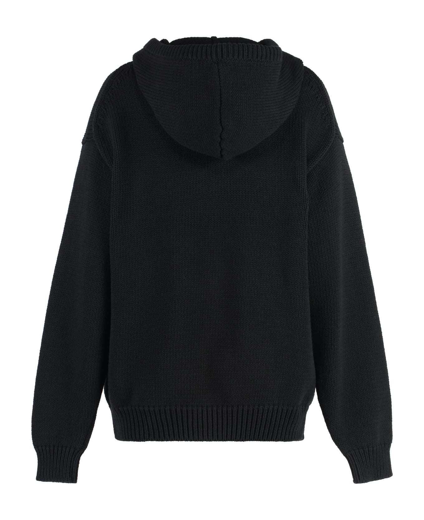 Knitted Hoodie - 2