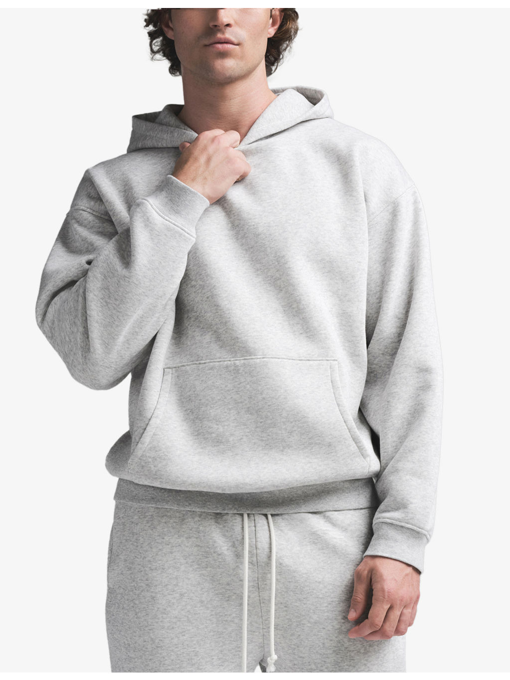 Lounge Relaxed Cotton-Jersey Hoody - 5