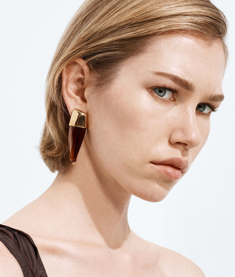 Bottega Veneta Large Prisma Earrings outlook