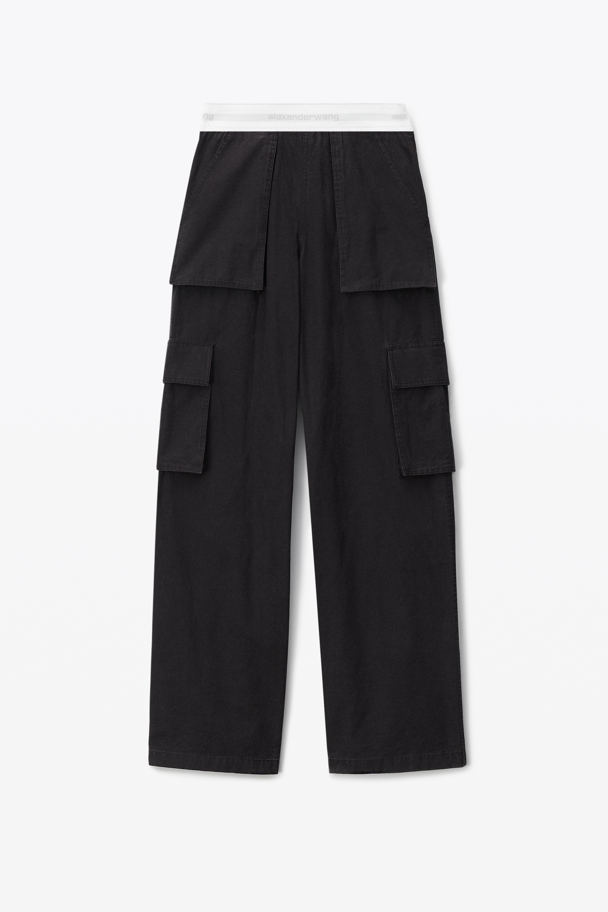 LOGO CARGO PANT IN RIPSTOP COTTON - 1