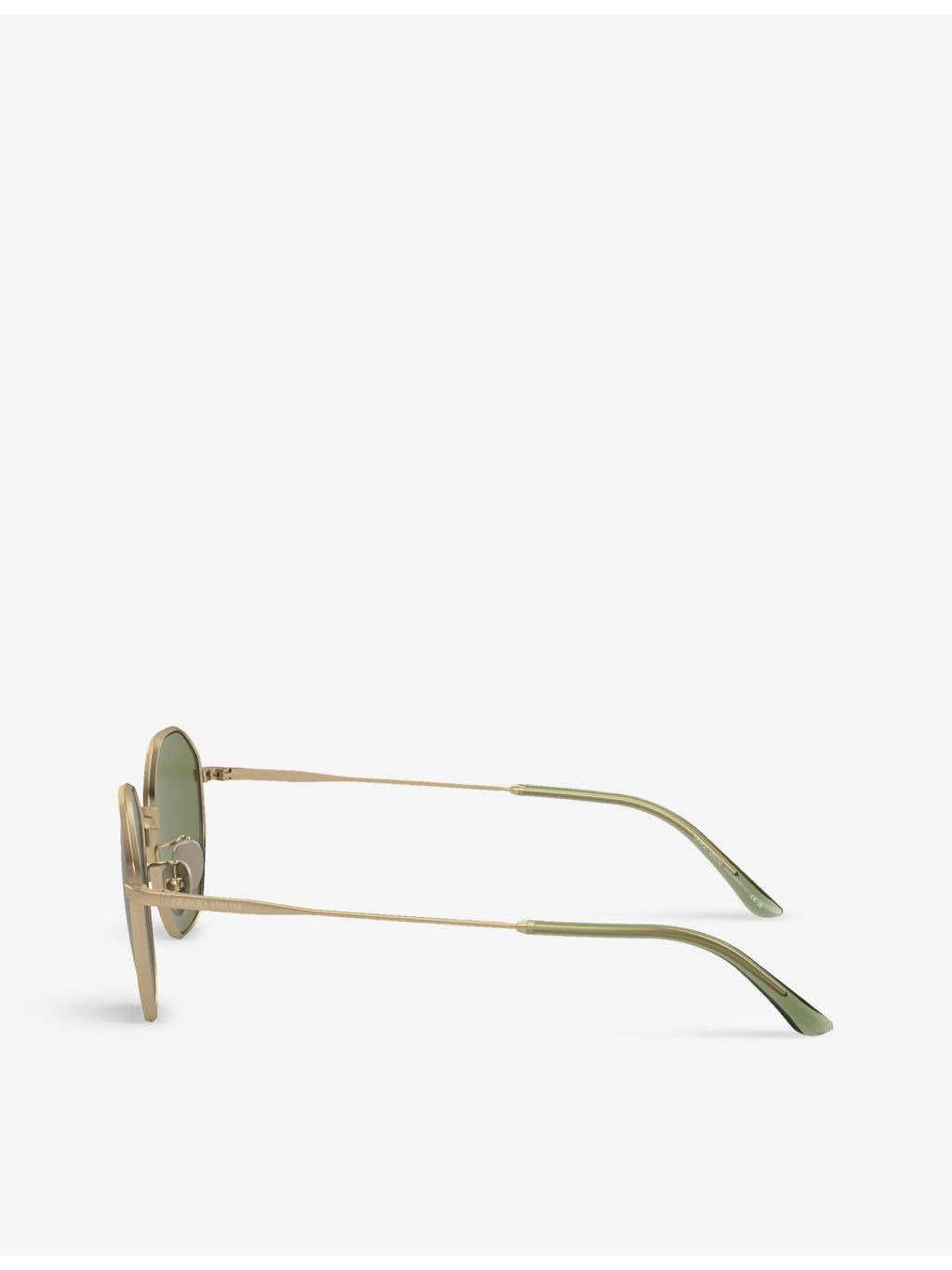 AR6150 branded round-frame metal sunglasses - 3