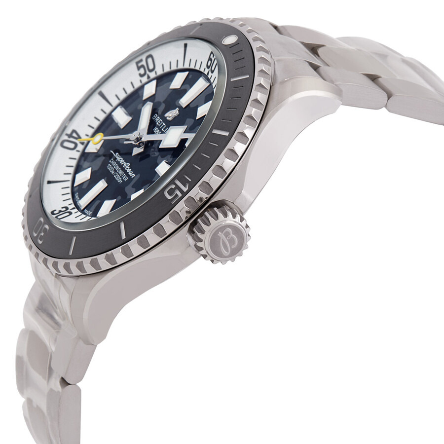 Breitling Superocean 46mm Automatic Super Diver Camouflage Dial Men's Watch E10379351B1E1 - 2
