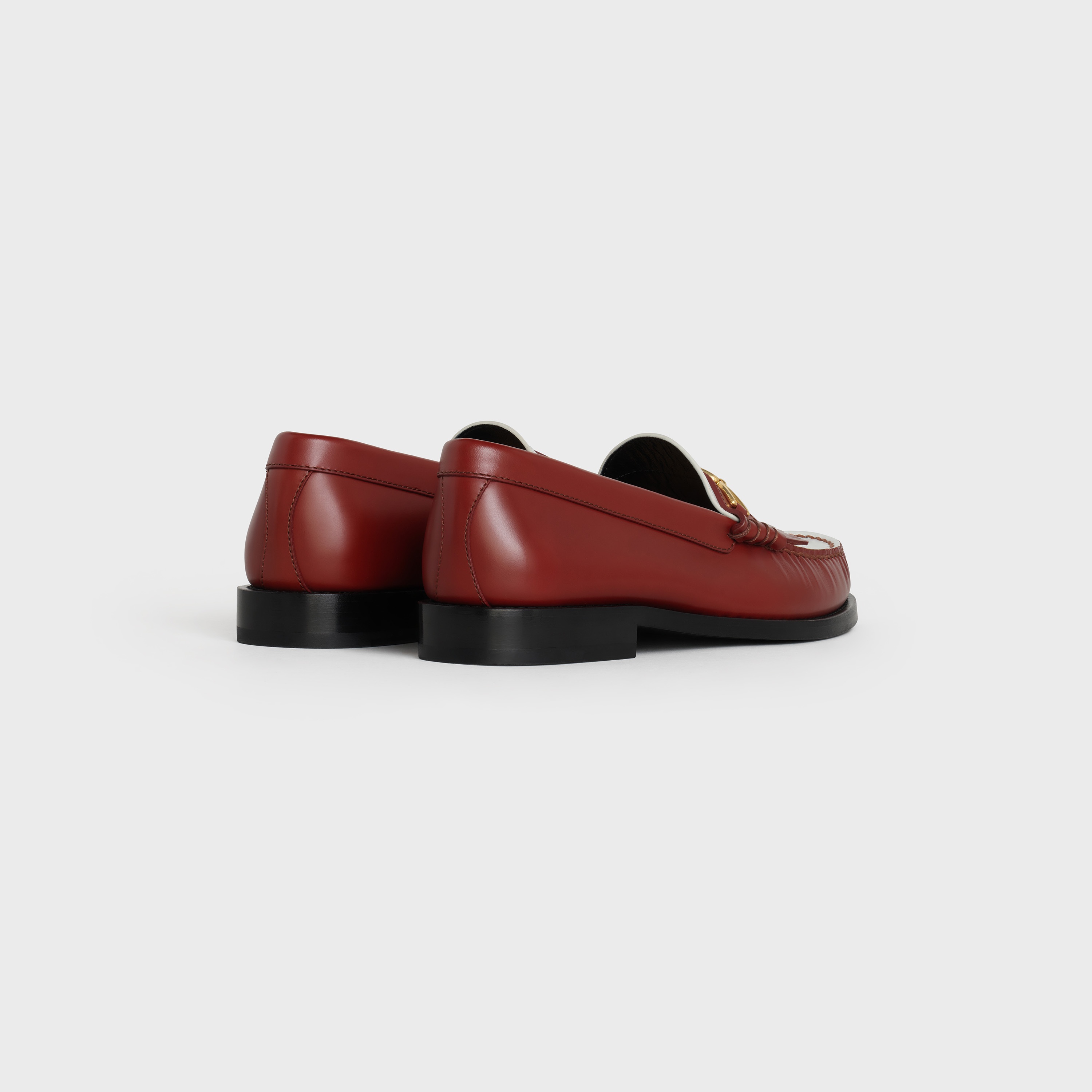 CELINE LUCO MAILLONS TRIOMPHE LOAFER in Polished Calfskin - 3