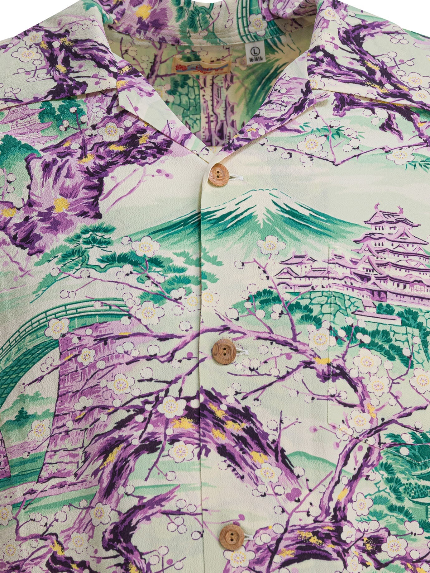Sun Surf - Sun Surf "scenery Of Japan" Shirt - 3