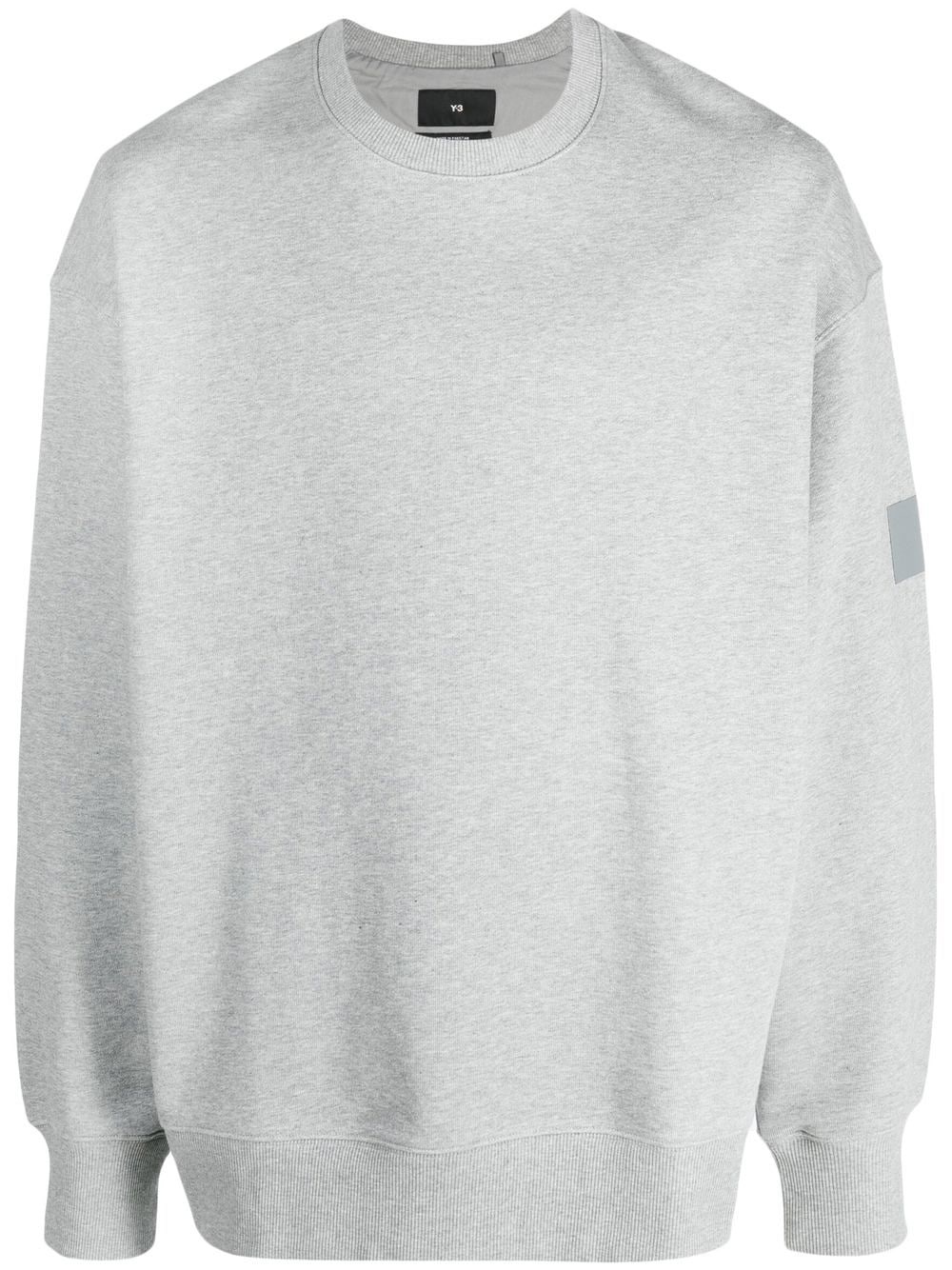 logo-print crew-neck sweatshirt - 1