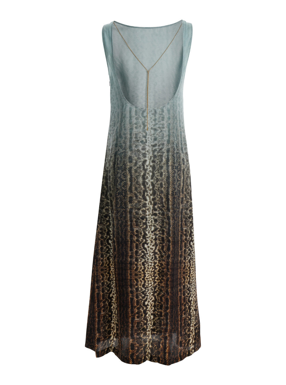 Fendi Women Multicolor Animalier Dress In Silk Woman - 2